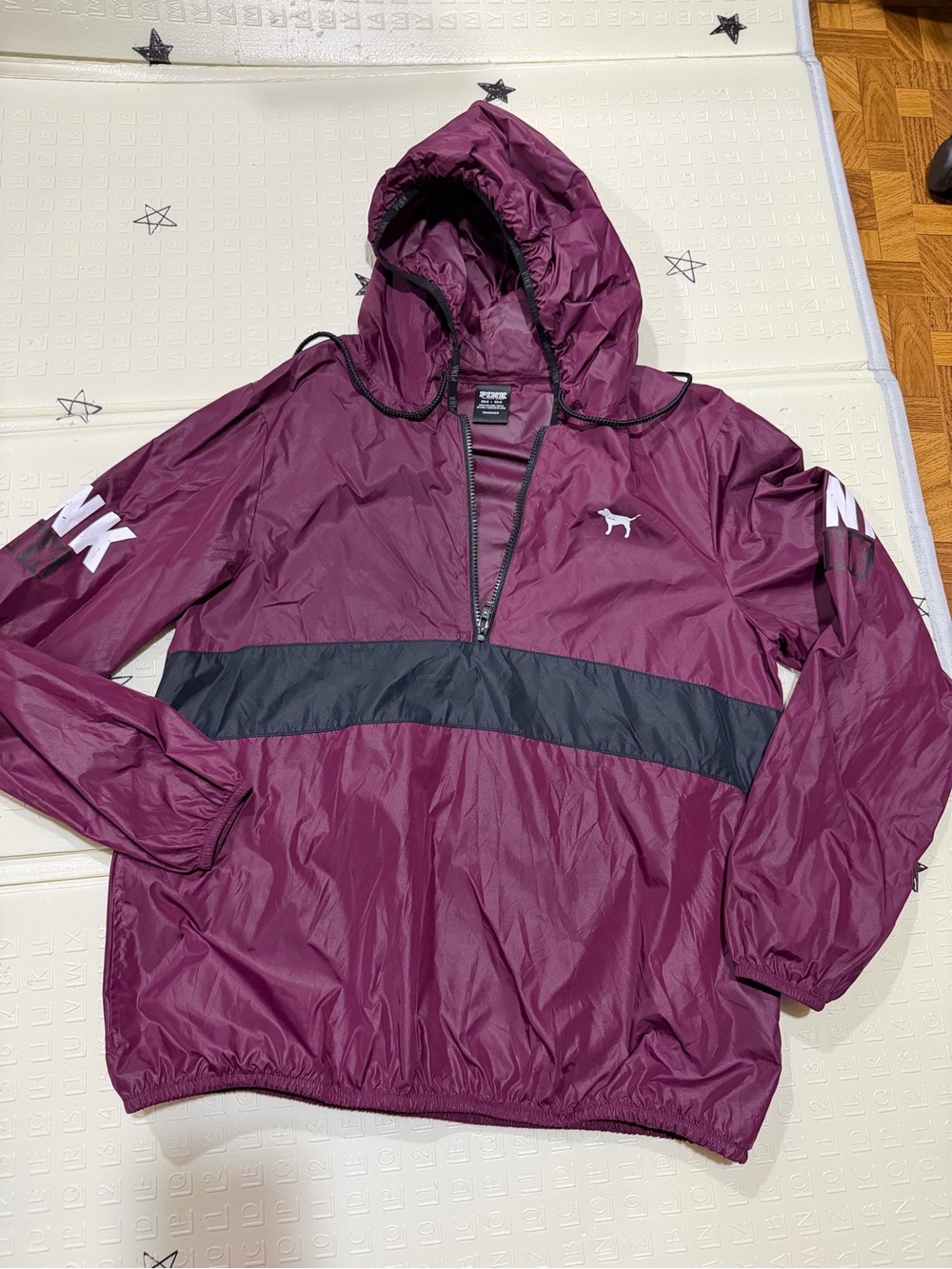 Victoria's Secret PINK Maroon Hooded Jacket